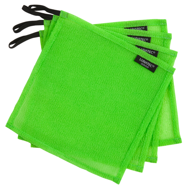 Green odor-free dishcloth 4pack